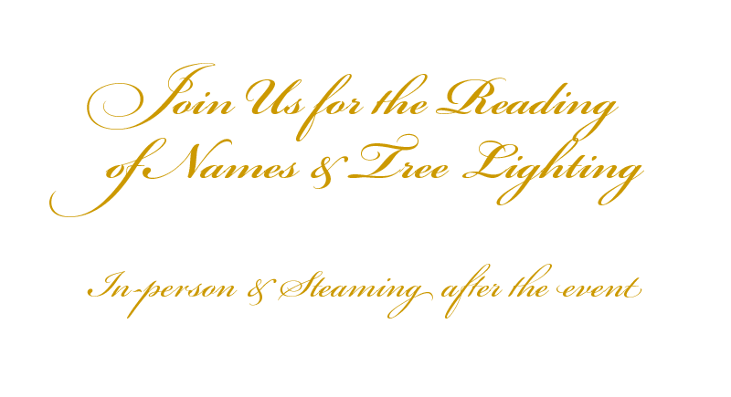 SPHP Community Hospice, Light a Life, Saturday, December 6, 2025 @ 4pm